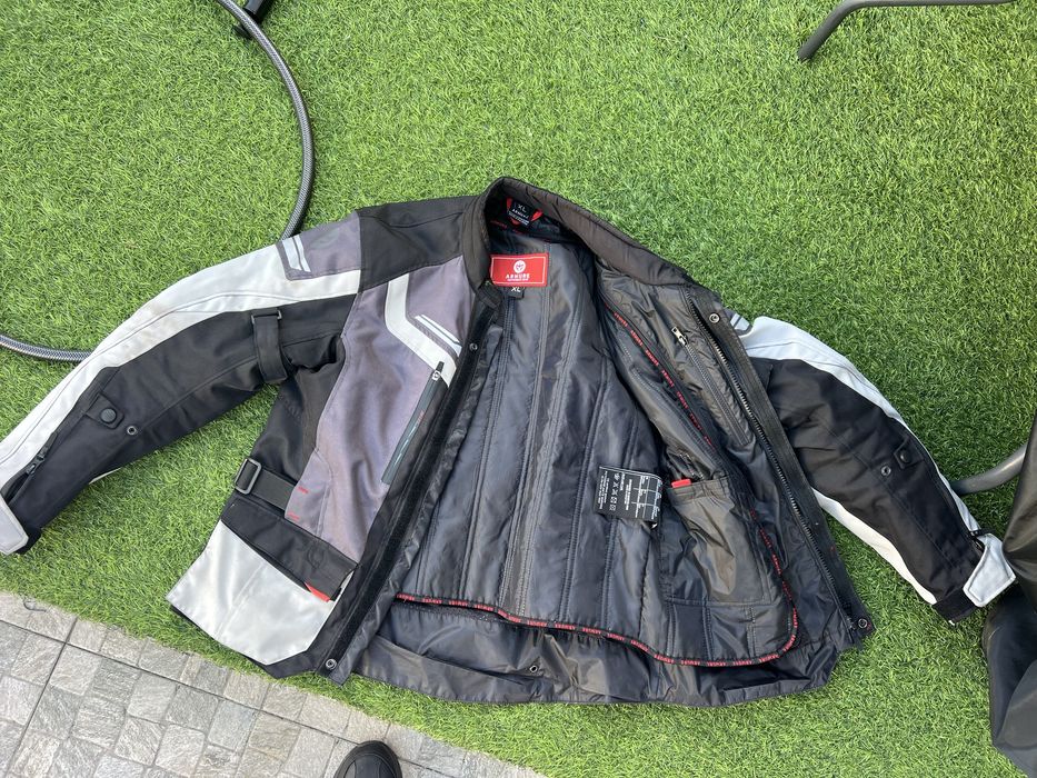 Casaco mota armure xl muito quente, protecoes nivel 2 todas incluidas