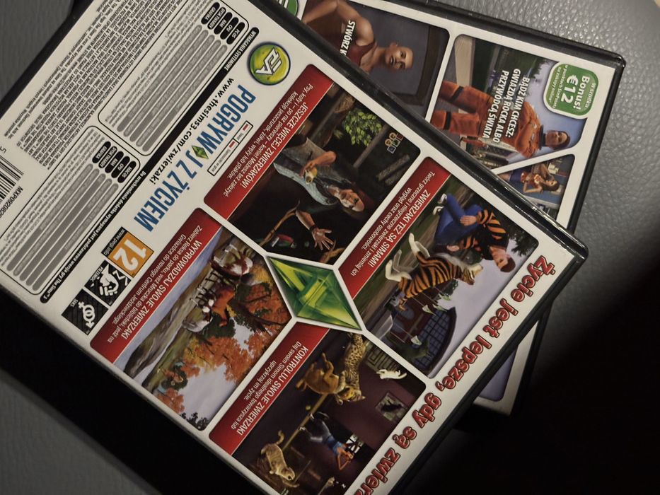 SIMS 3 + dodatek zwierzaki oryginał ideał