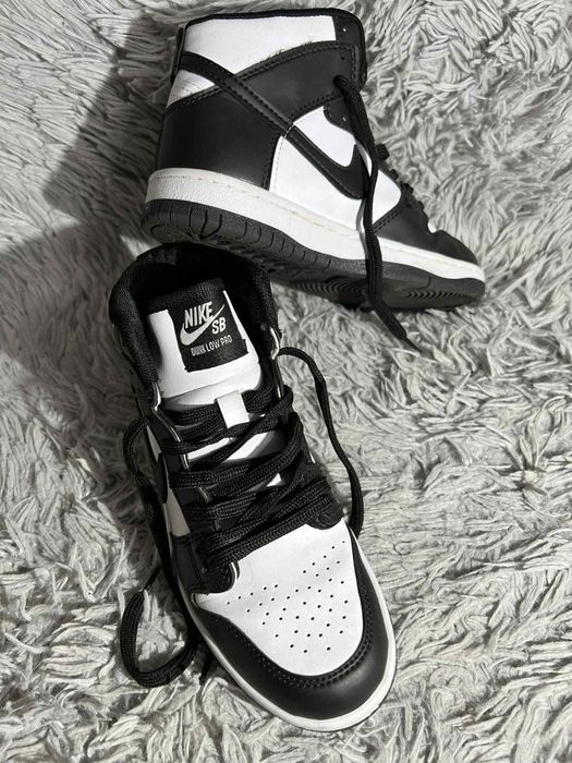 Buty Nike Dunke Panda high rozmiar 37