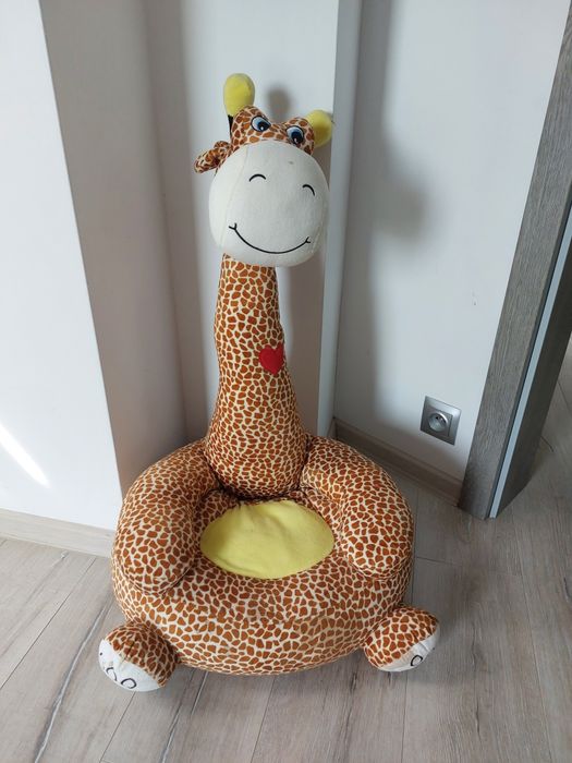Pufka żyrafa siedzisko
