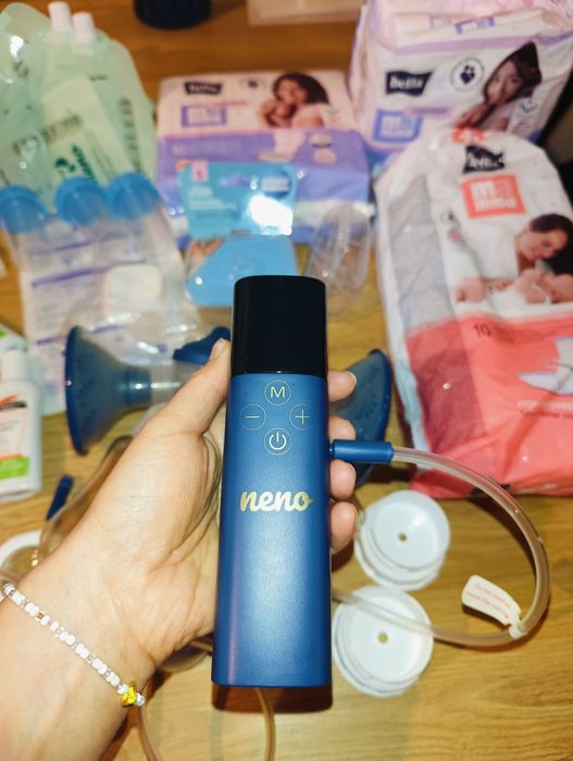 Wyprawka dla mamy, podwójny laktator Neno