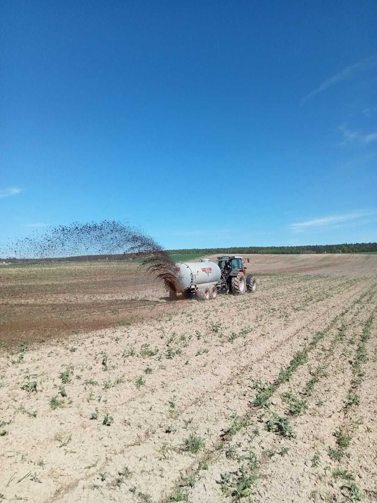 Beczkowóz wóz asenizacyjny beczka 7000 litrów Marchner