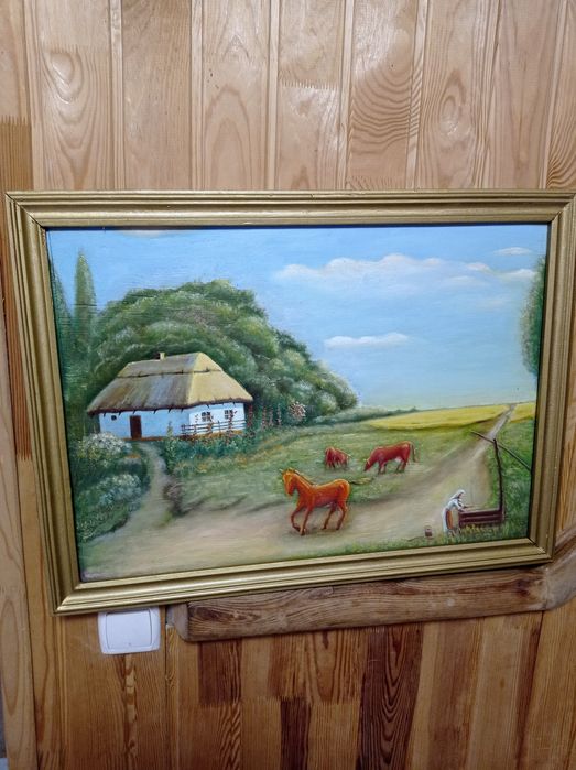 Продам картину маслом на основі