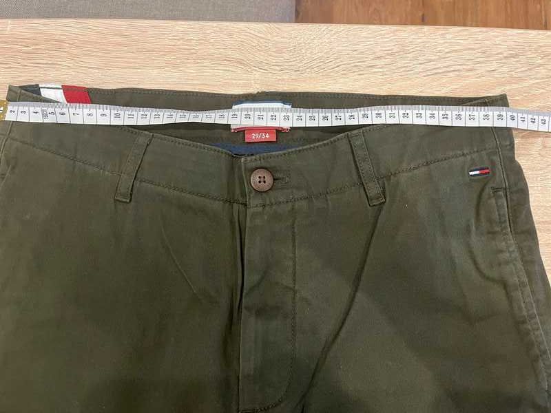 Męskie spodnie dżinsowe jeans slim tommy hilfiger 29/34