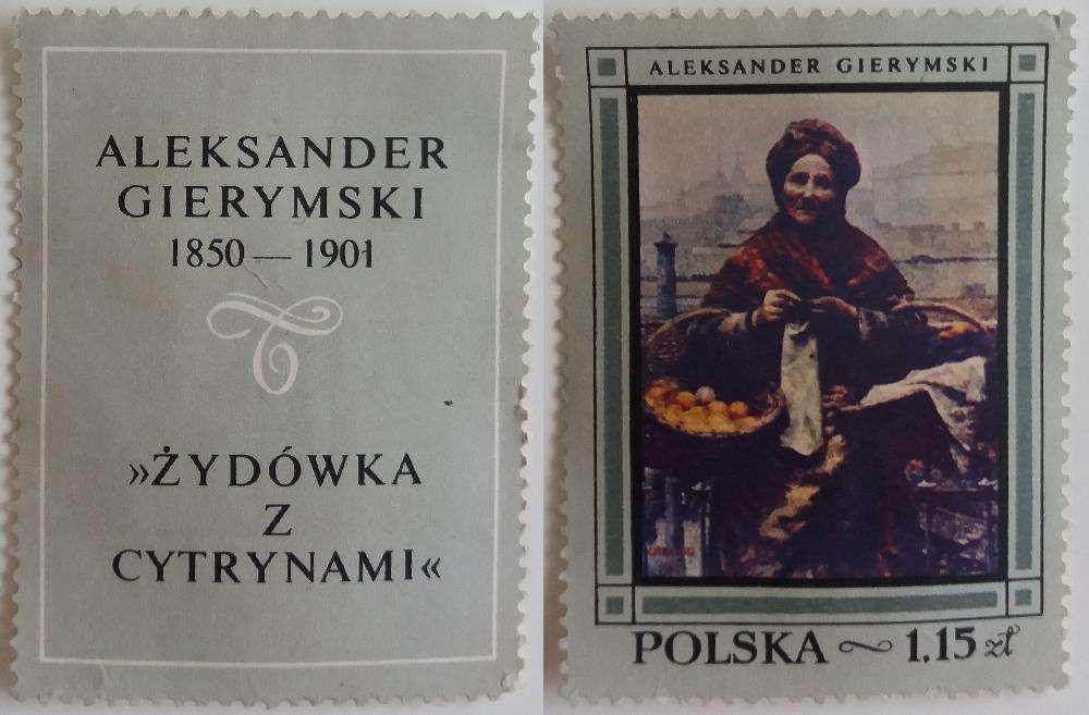 Znaczki pocztowe, Polska 1968, Malarstwo polskie