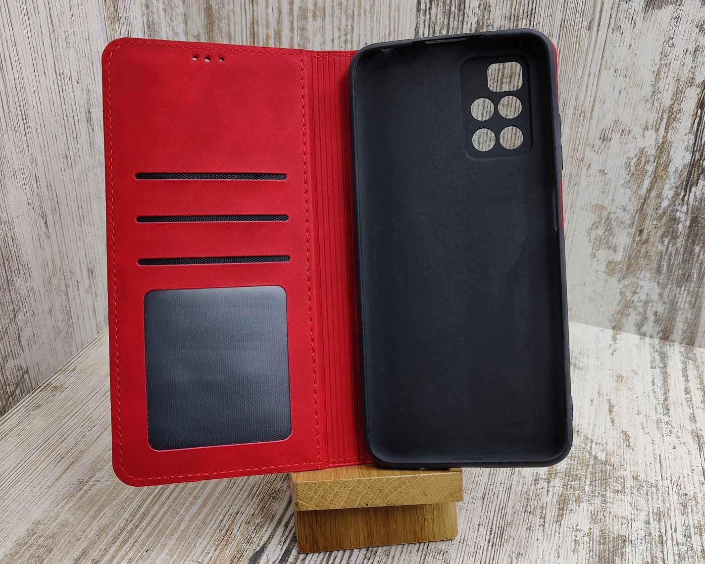 Прошитый чехол книжка Xiaomi Redmi 10/ Redmi 10 2022 На магните