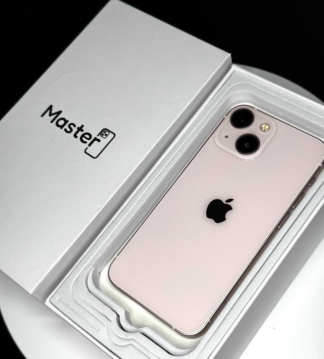 Apple iPhone 13 Mini 128GB Pink jak nowy 100% bat 6msc gwarancji