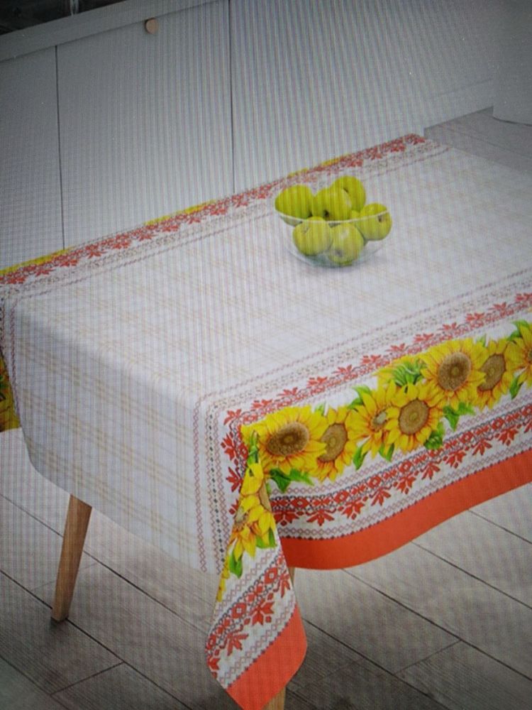 Кухонный набор скатерть 220×150 см салфетки кухонные полотенца хлопок