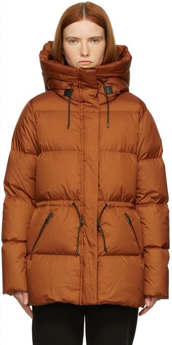 Mackage Freya orange jacket пуховик