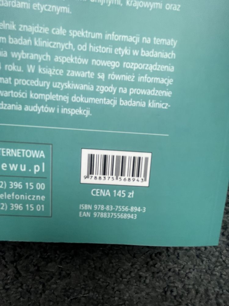 Książka Badania kliniczne cedewu.pl