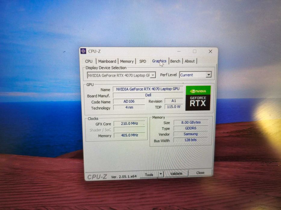 Ноутбук  Dell G16 7630 i9-13900HX/64GB/1TB/Win11 RTX4070 240Hz