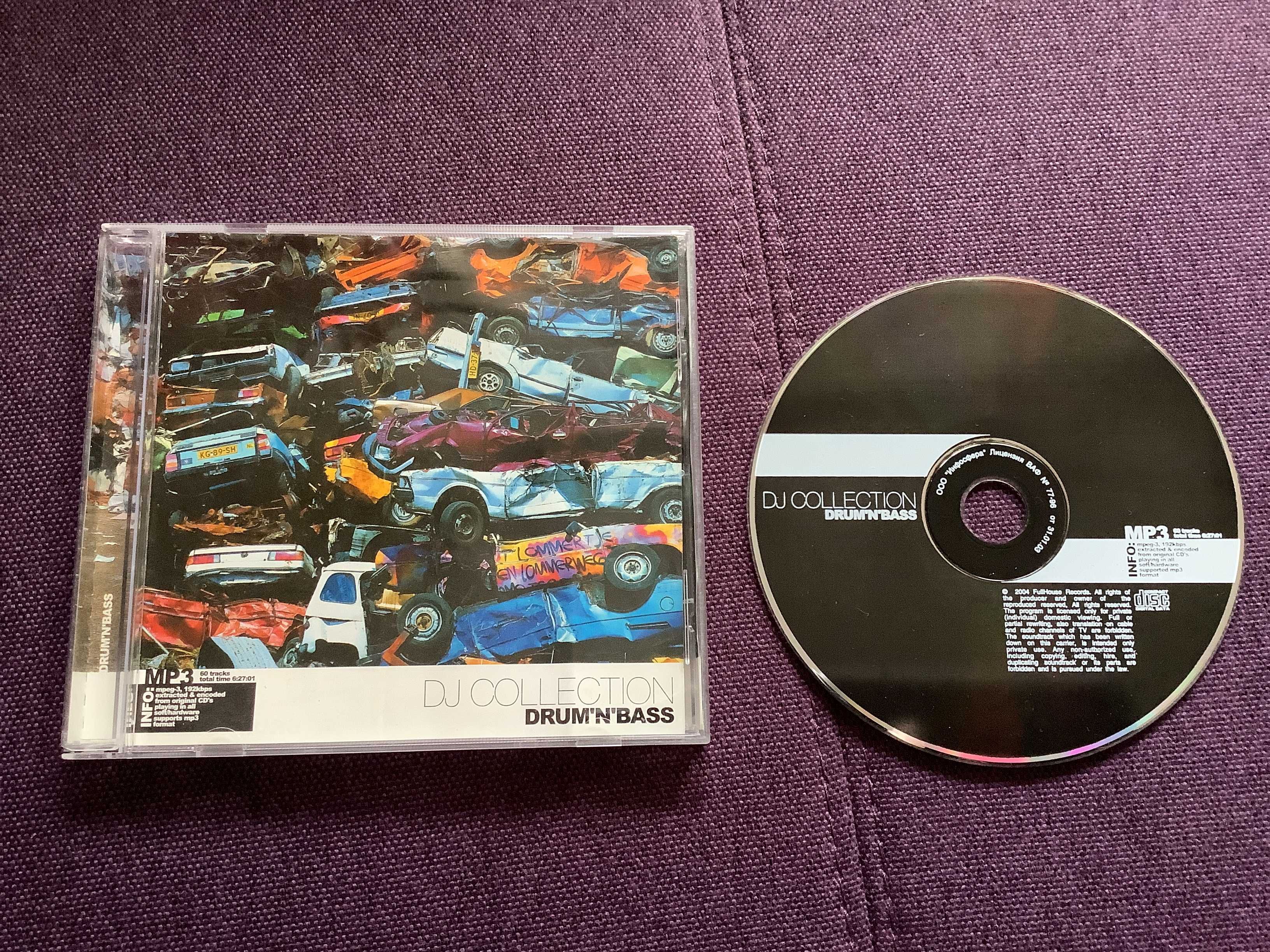 CD аудио компакт диск mp3 сборник - DJ Collection - Drum'N'Bass 2004