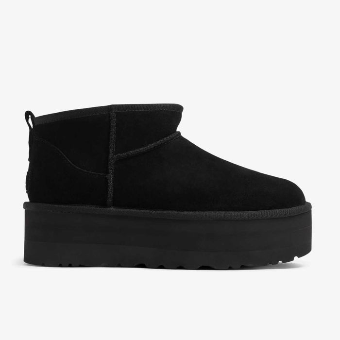 ОРИГІНАЛ UGG Classic Ultra Mini Platform 1135092-BLK ботинки угги УГГ