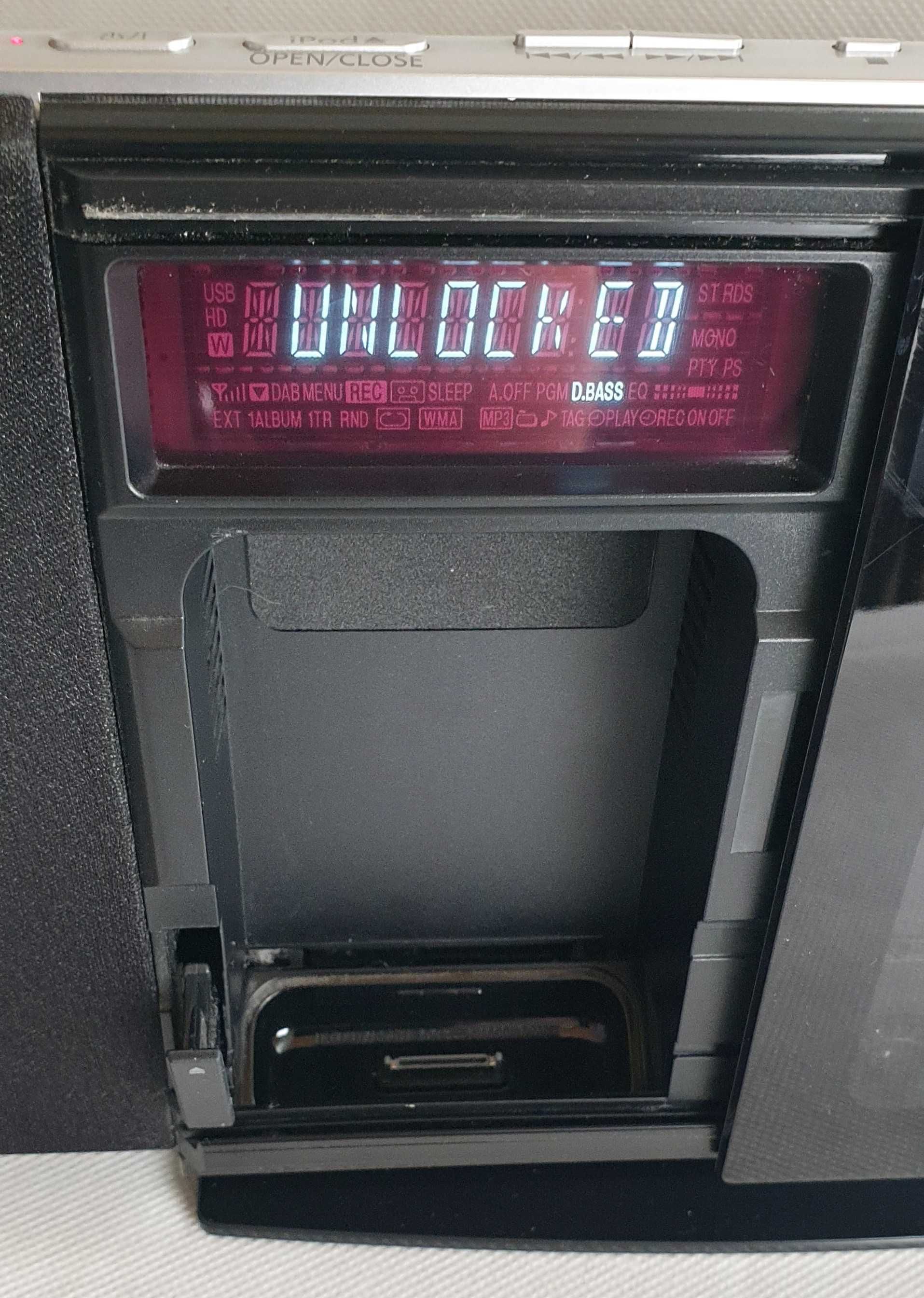 Panasonic SC-HC30 Wieża CD MP3 RDS IPod IPhone Stacja dokująca