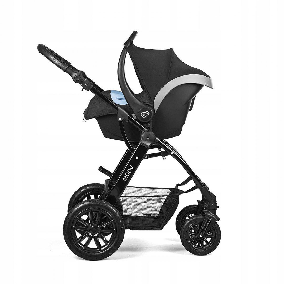 Moov 3w1 KinderKraft Wózek Wielofunkcyjny Czarny