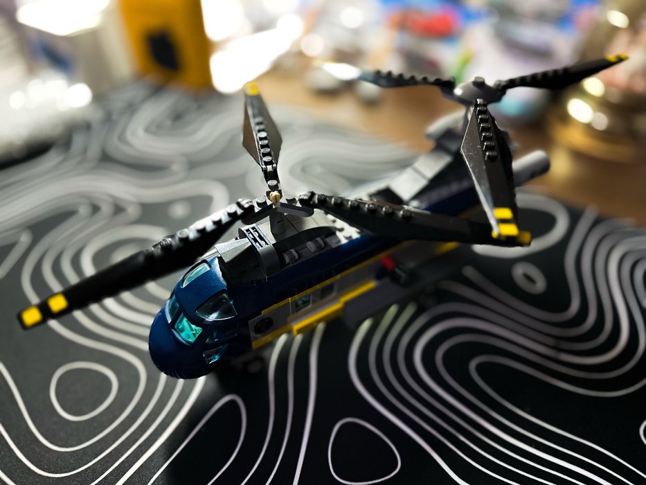 Лего вертолет [Lego City 60093 Deep Sea Helicopter]