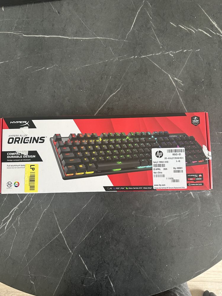 Nowa klawiatura HyperX Alloy Origins (Red Switch)