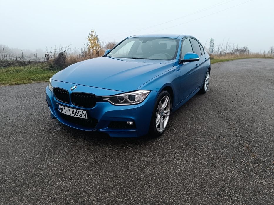 Bmw f30 328i x-drive automat M pakiet śliczna estoril blue