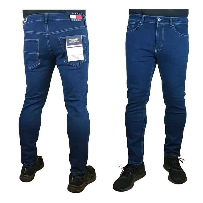 Tommy Hilfiger męskie jeansy T. J. Austin -Slim Tapered nowe - W36/L30