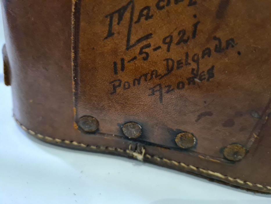 Estojo de binóculos vintage