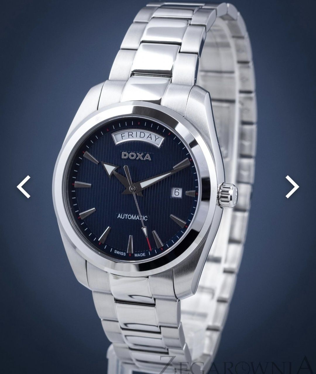 Nowy zegarek automatyczny DOXA NOBLE D205SBU, oris rado certina tissot