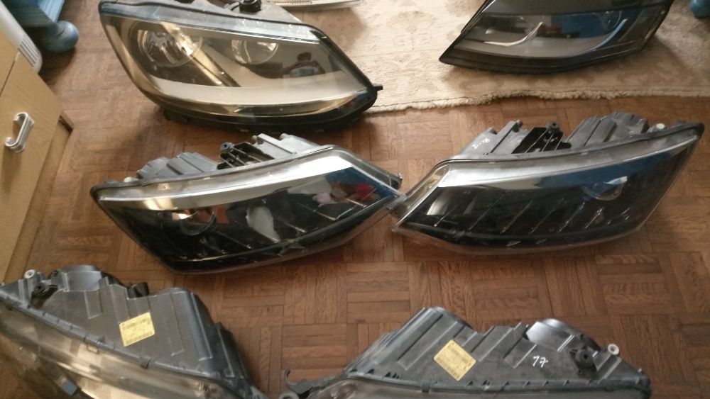 farol skoda fabia octavia superb kodiak yeti rapid