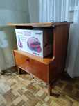 Stolik TV lata 70 stan idealny