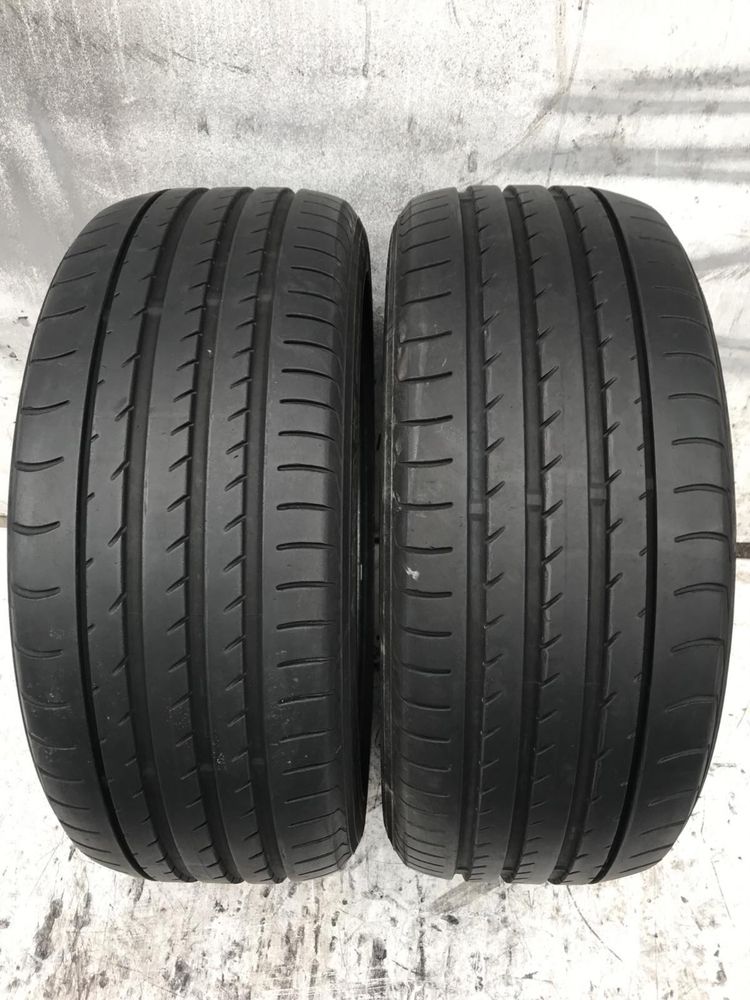 Шины Yokohama Advan 225/45r17 Пара Лето Б/у Склад Оригинал