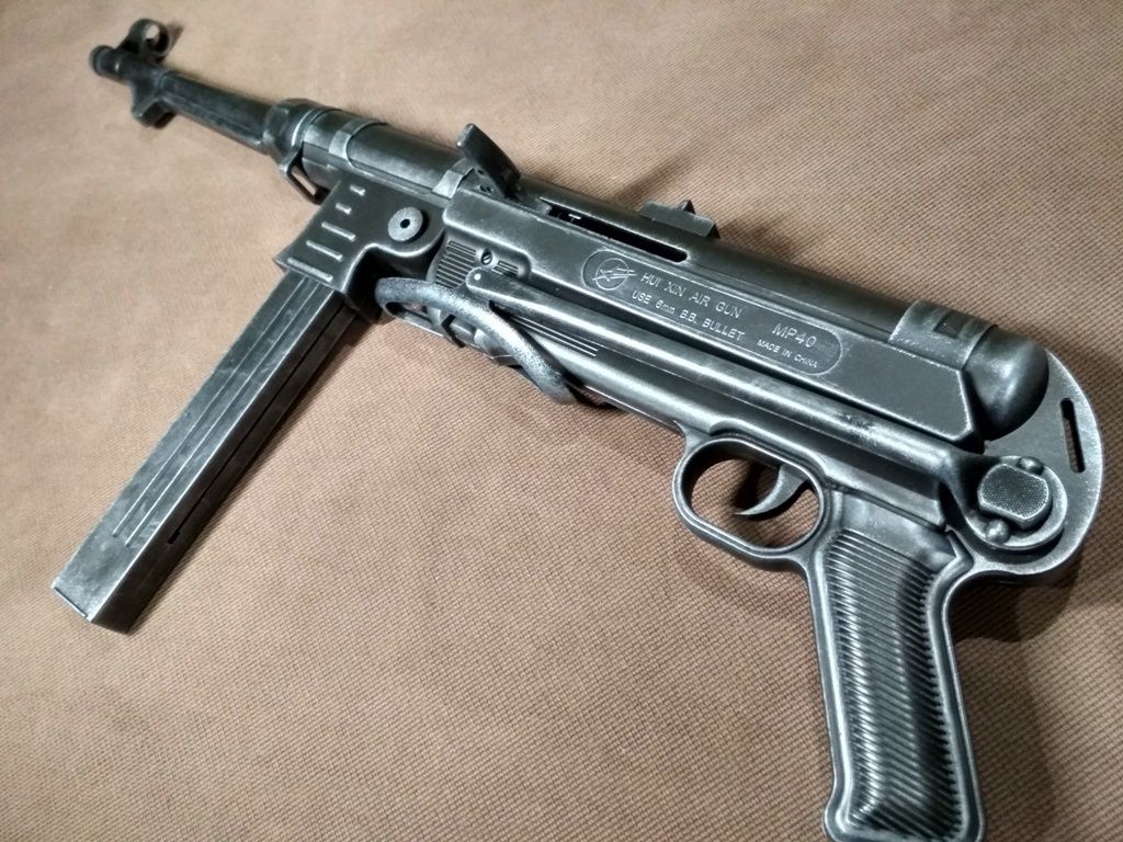 MP-40 Автомат детский на пульках 6 мм.