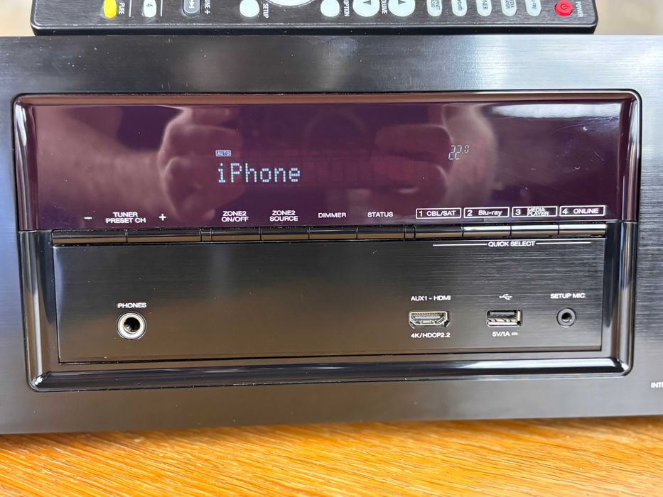 Amplituner Denon avr-x2200W 7.2 czarny