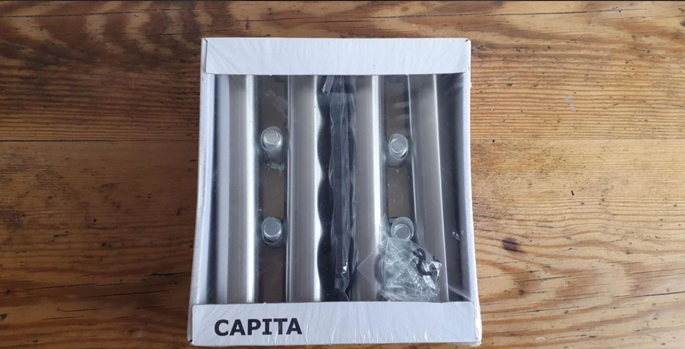 IKEA CAPITA nogi , stal nierdzewna, 16 cm