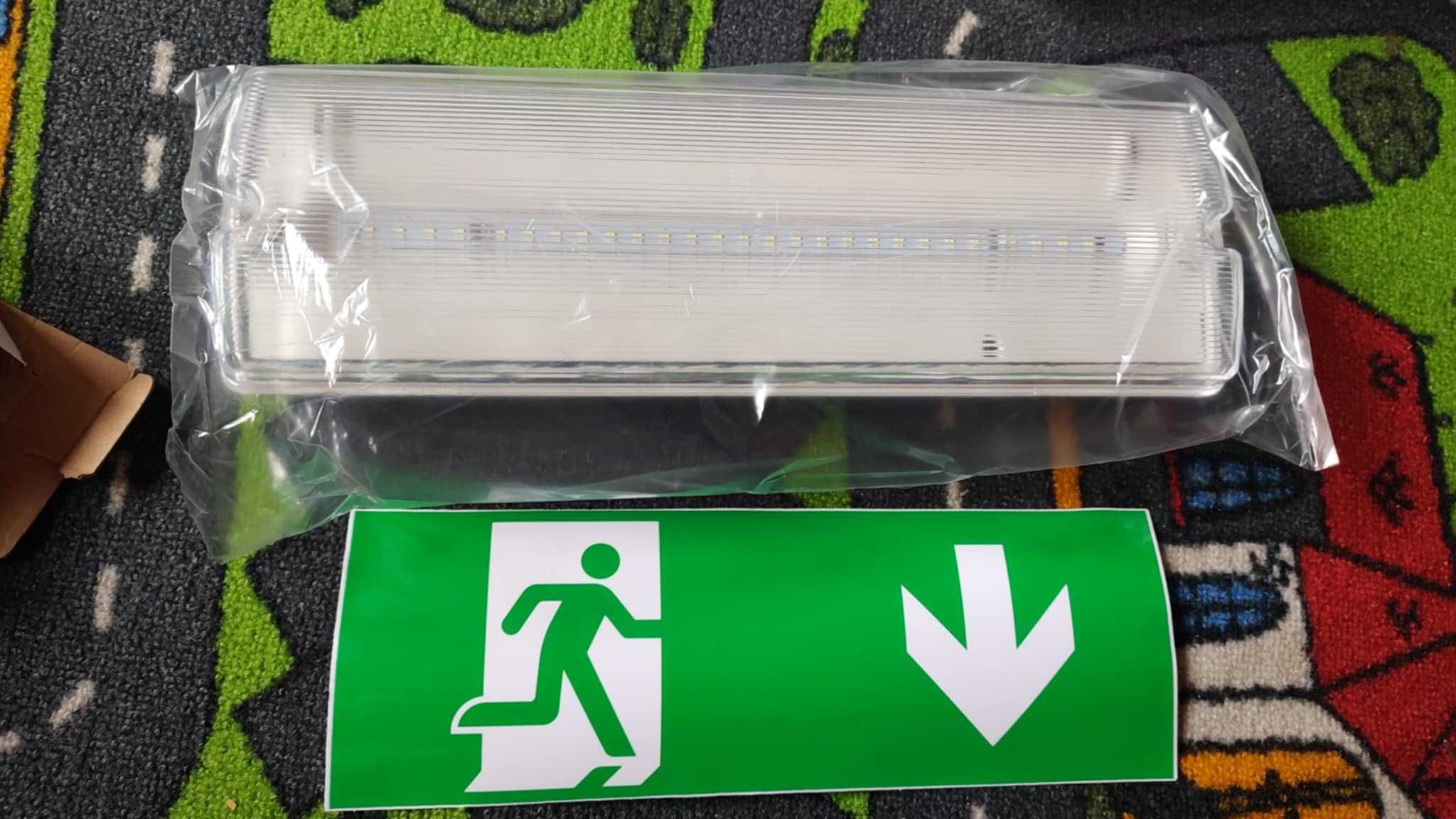 Znak wyjścia led awaryjnego