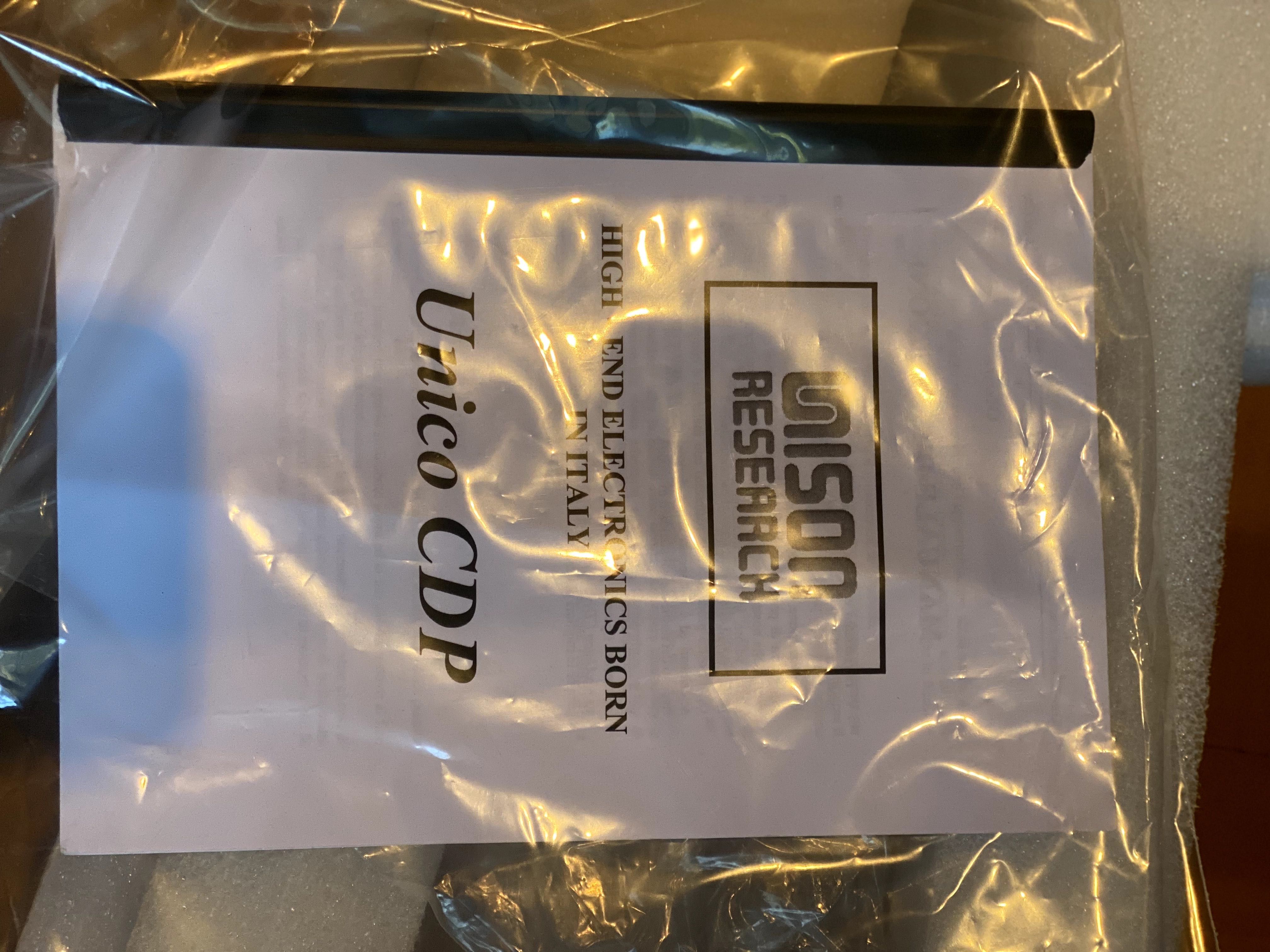 CD плеєр Unison Research Unico CD Primo silver