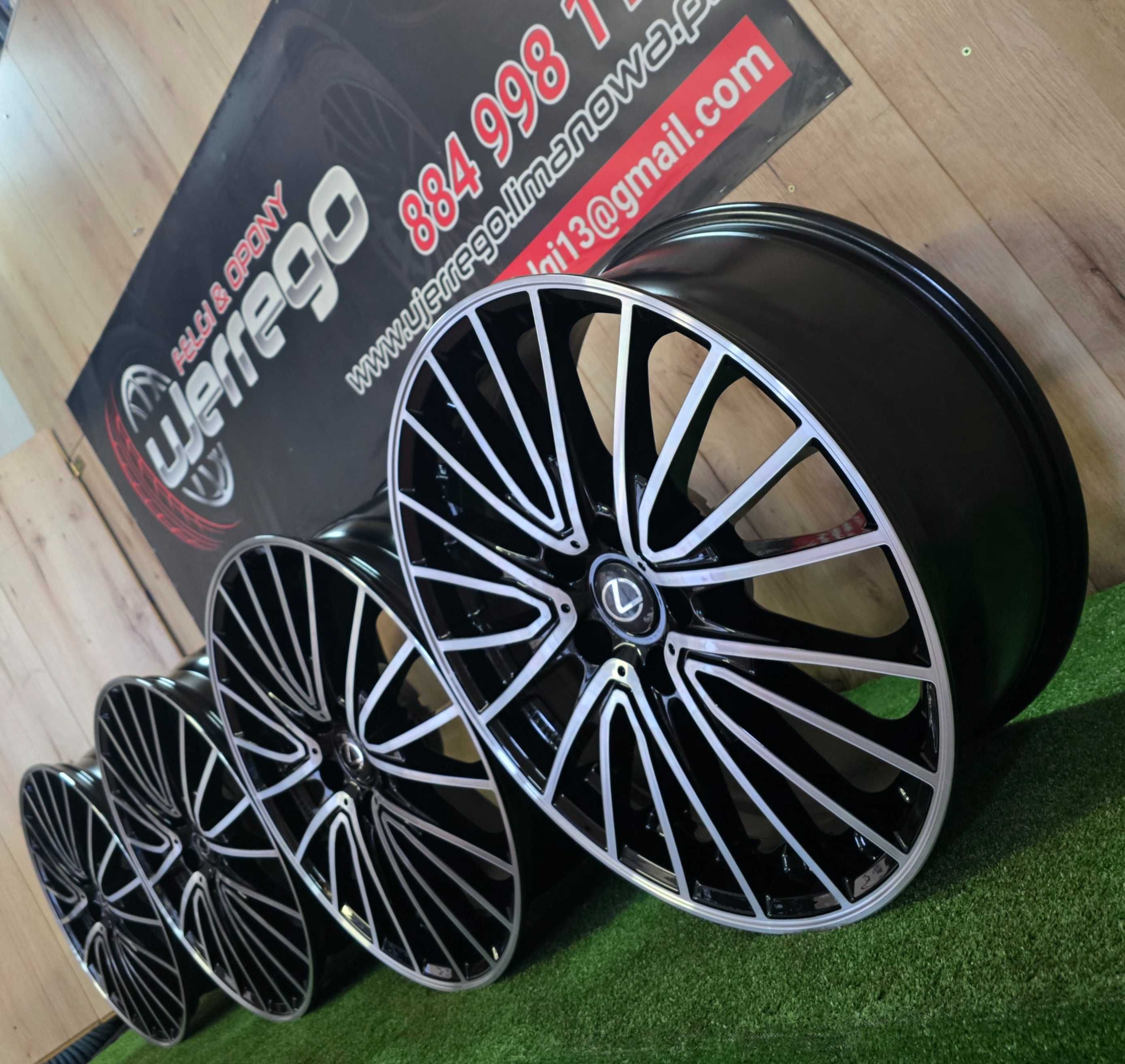 NOWE ALUFELGI LEXUS 19x5x114,3 - Es Gs Is Nx Rc Rcf Rx