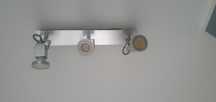 Lampa sufitowa metalowa 2szt