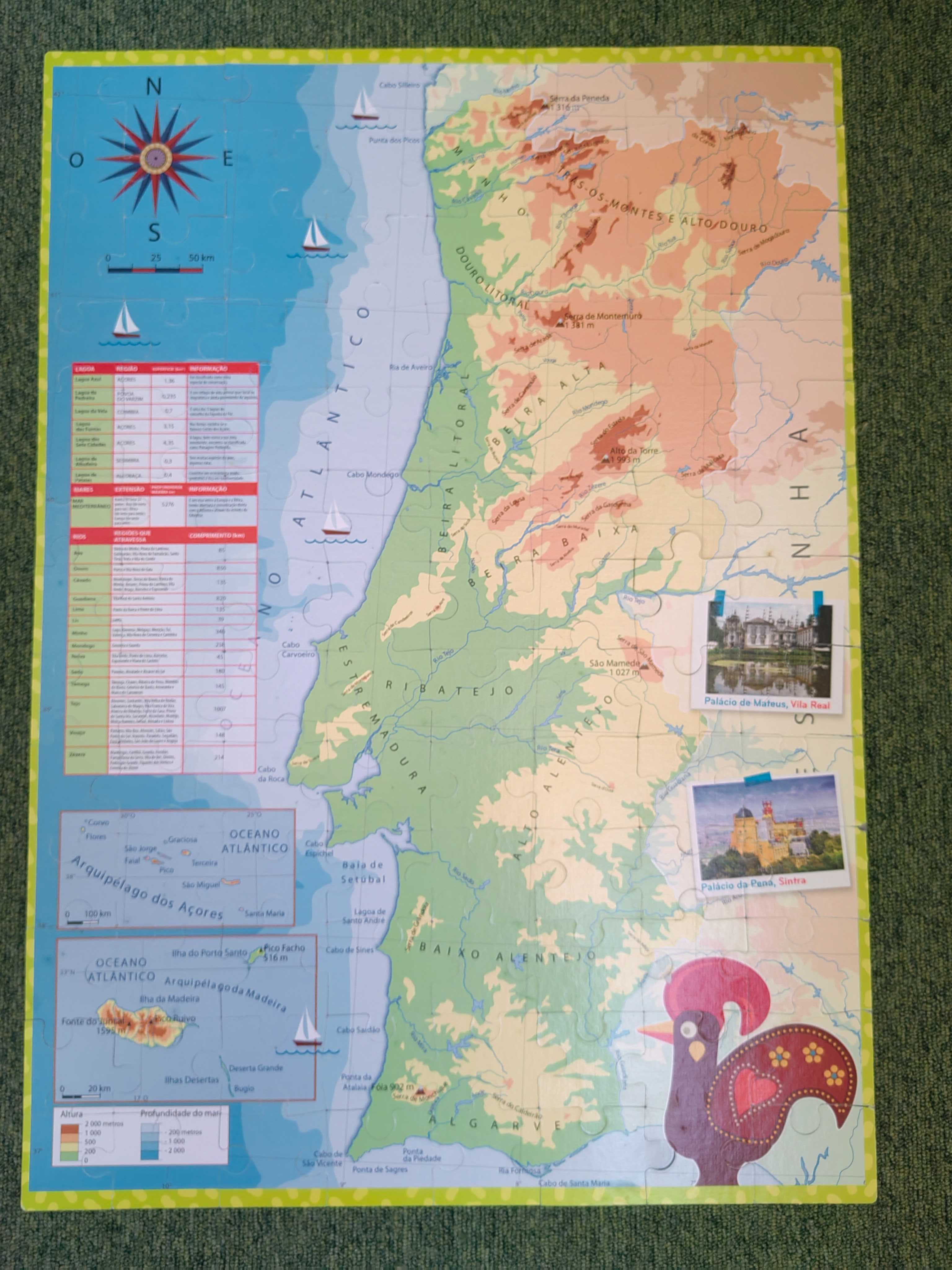 Puzzle À Descoberta de Portugal Clementoni