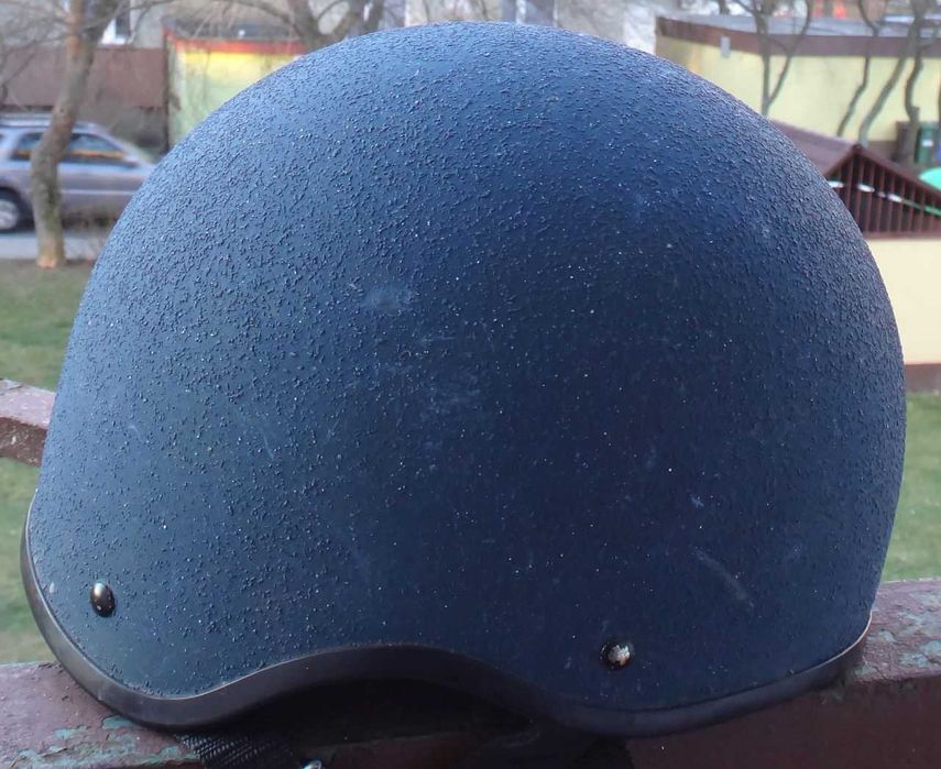 KASK TOCZEK ORZECH na konia cafe racer weteran chopper mz komar simson