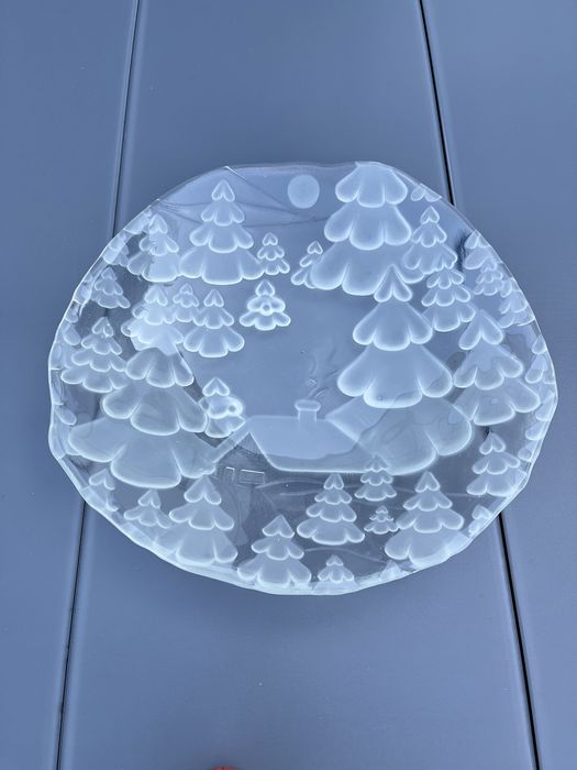 Patera, misa na owoce, ciasto motyw choinki, choinka święta