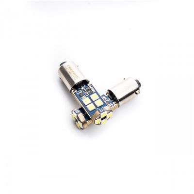 Żarówki H6W Bax9S 12Smd 3030 Canbus