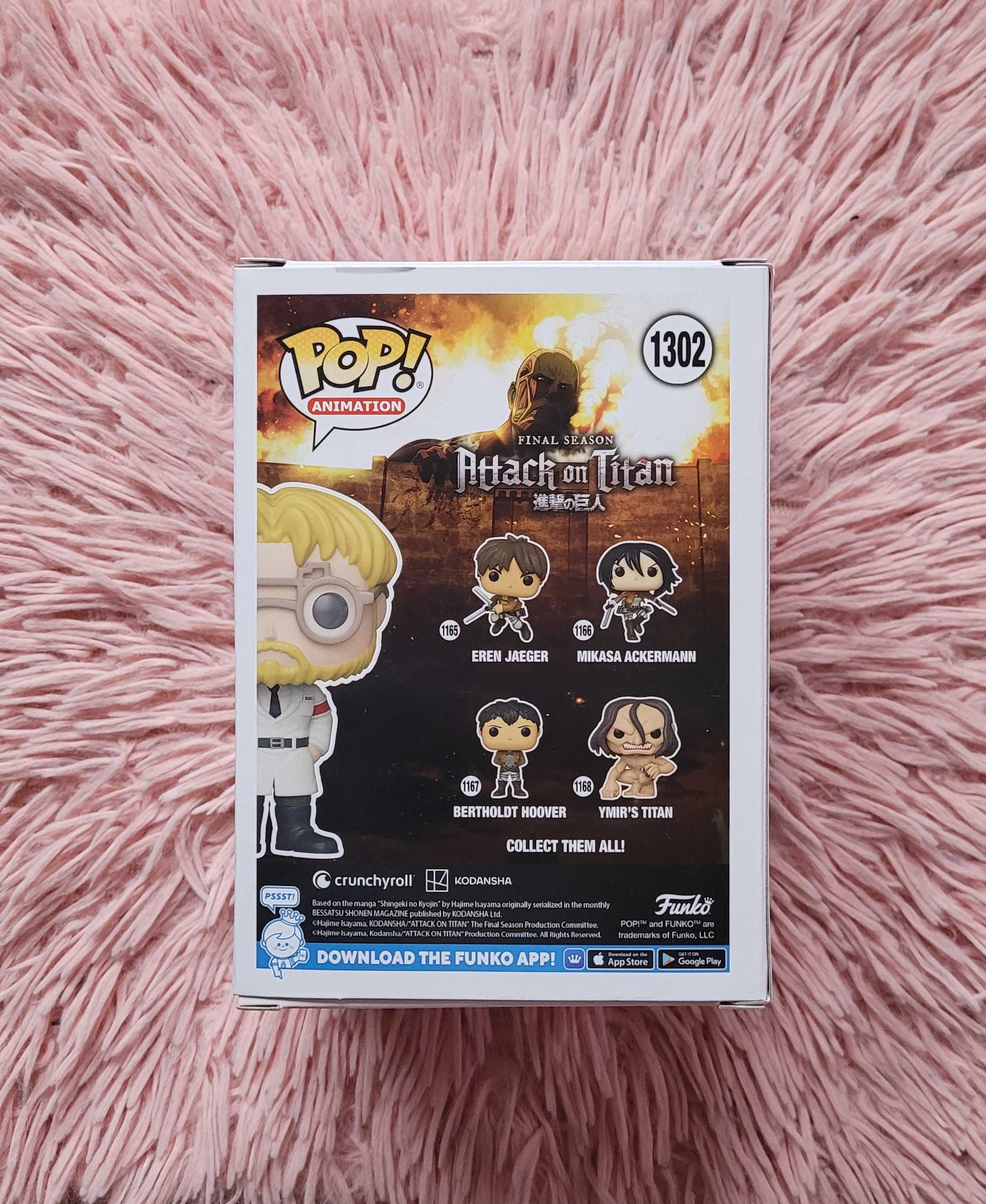 Figurka Funko POP! ZEKE JAEGER Attack On Titan Special Edition #1302