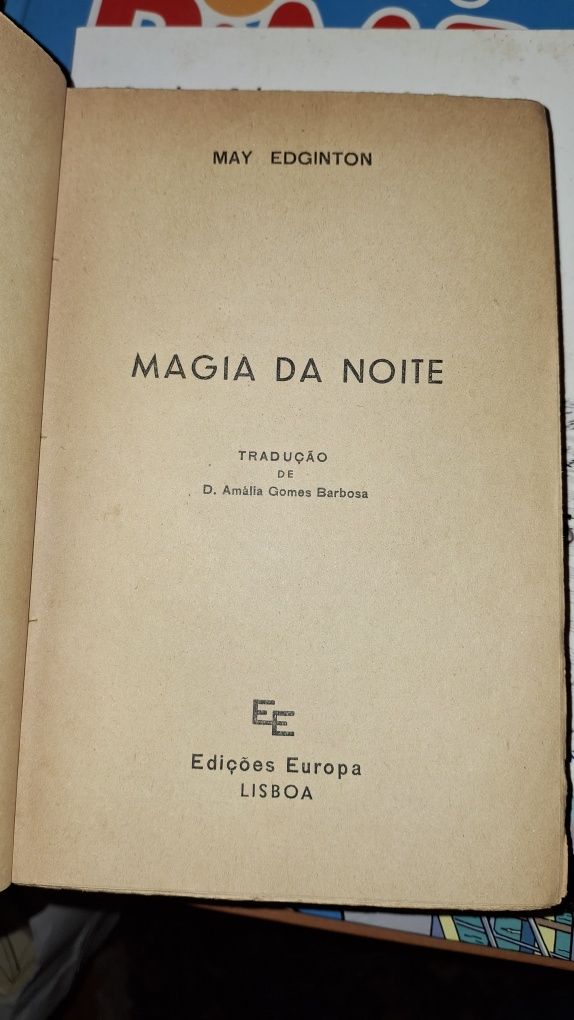 Magia da Noite May Edginton edições Europa