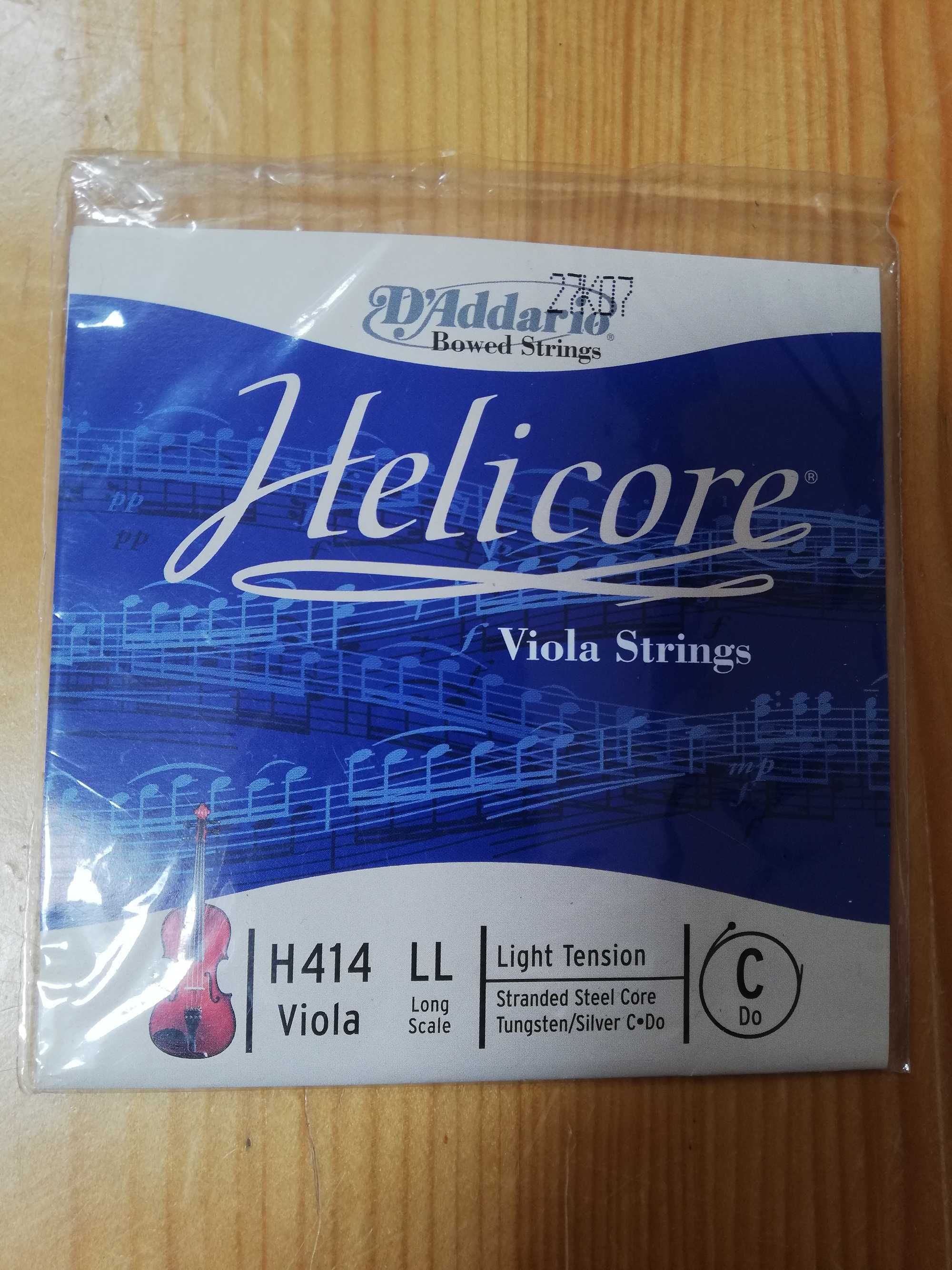 struny altówka helicore d'addario: C