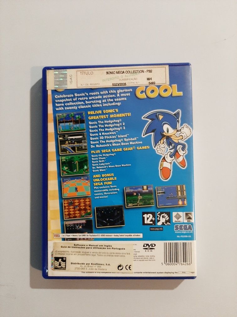 Sonic Mega Collection PS2