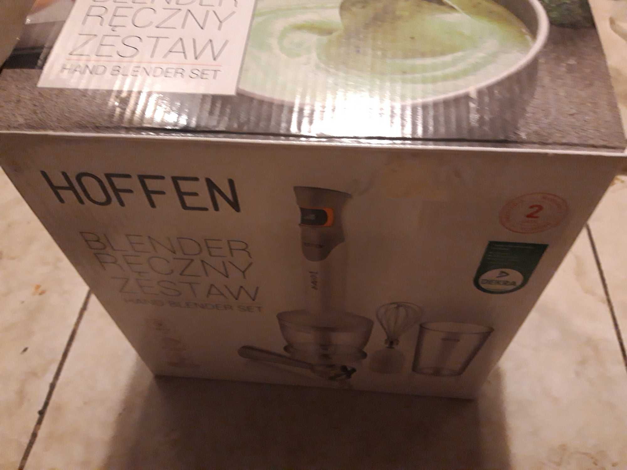blender ręczny Hoffen, zestaw