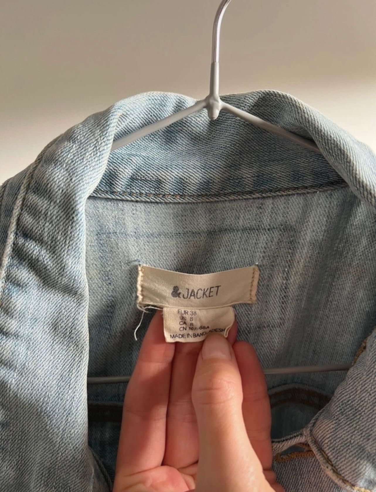 Denim jeansowa kurtka M &Jacket krótka m