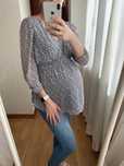 Кофта блуза туника в цветочек H&M mama maternity для беременных
