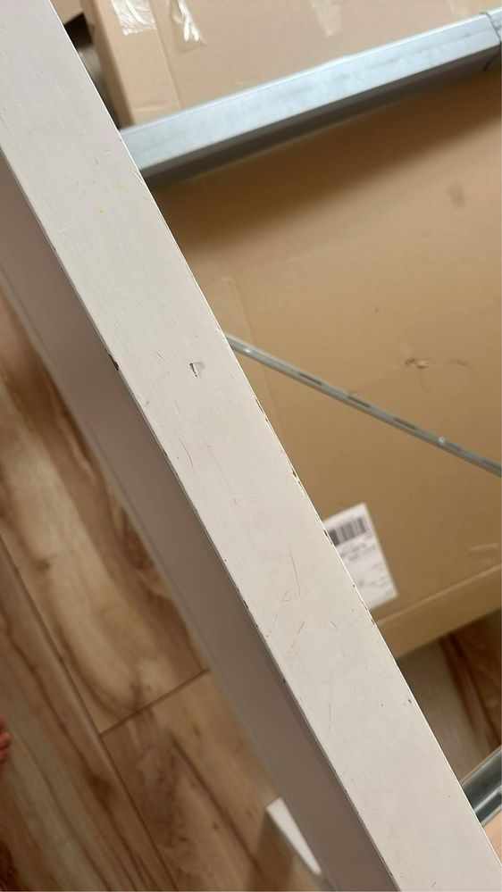 Lozko malzenskie hemnes ikea 180x200 + materac