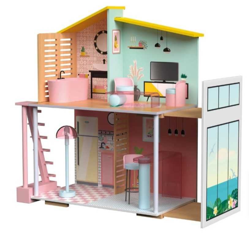 Na Lewara Drewniany domek dla lalek Playtive Stella