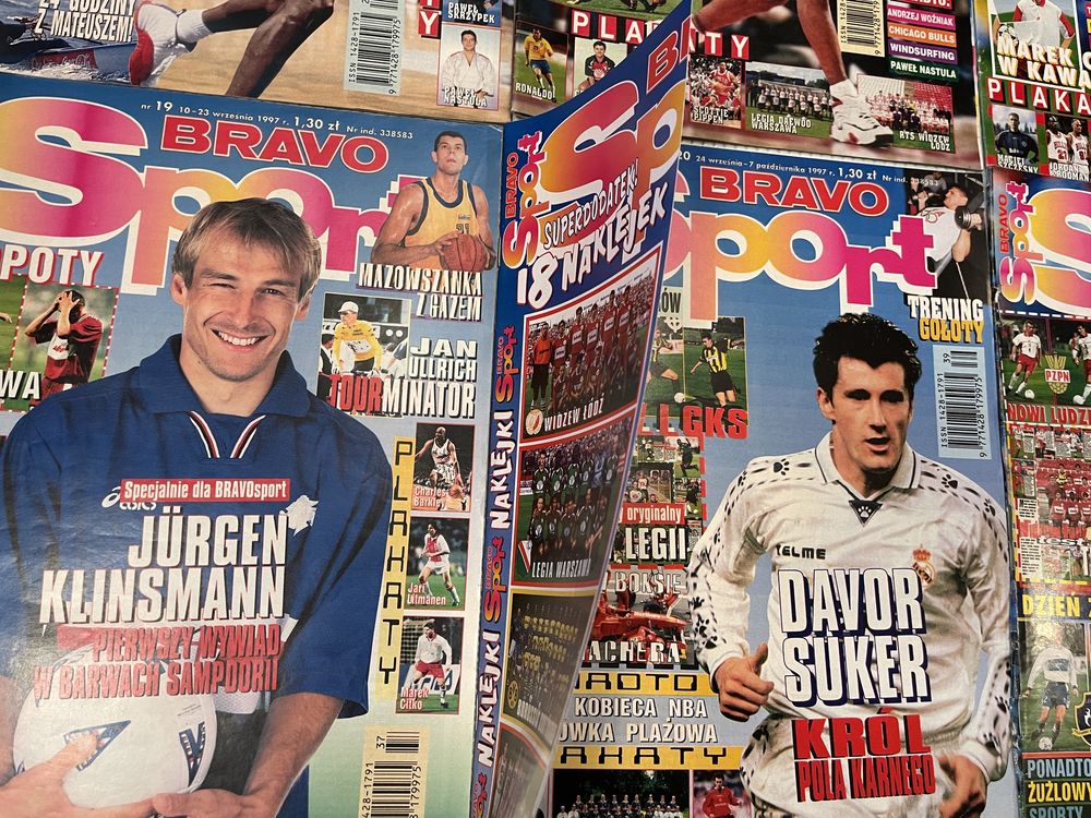 Bravo sport 1997 prawdziwe unikaty