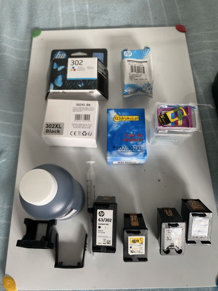 HP Envy 4527 drukarka atramentowa plus tusz 302 orginalne tusze